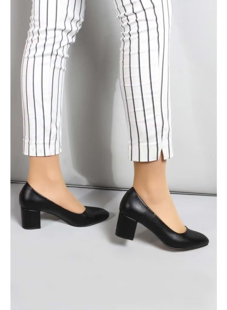 Fast Step Women's Thick Heeled Shoes 961ZA559 - Image 2